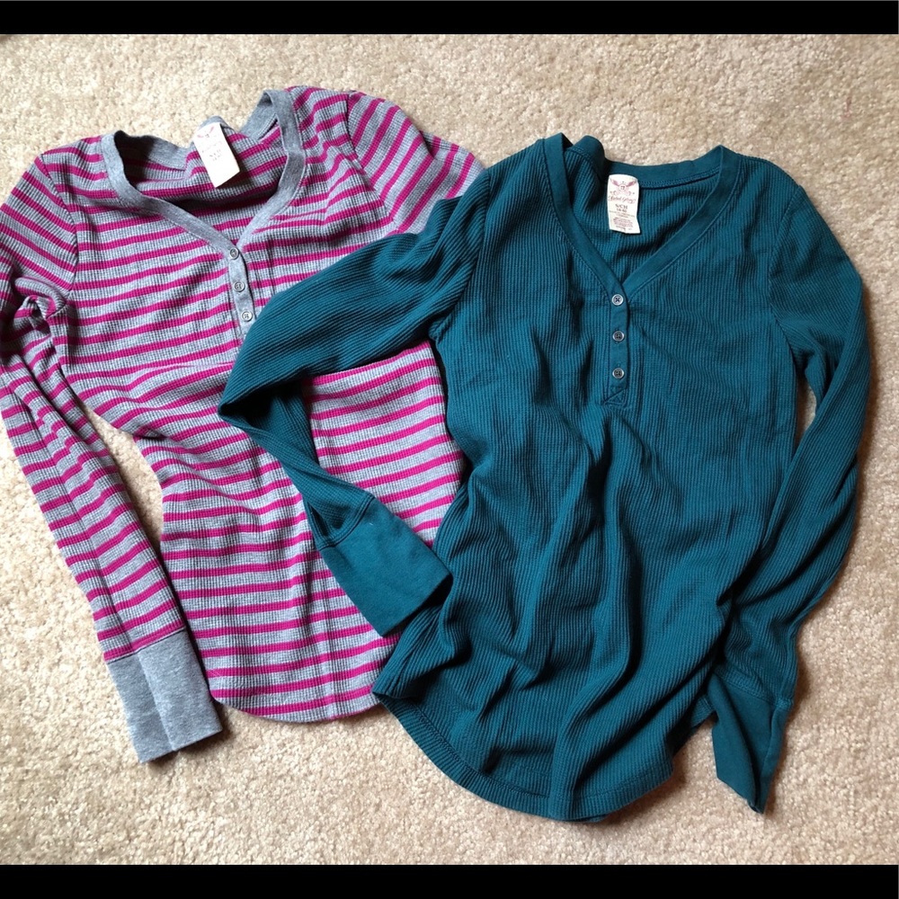 Bundle of 2 Faded Glory thermal tops!!! 💥3for25💥